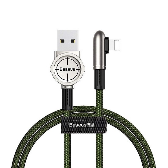 Cáp sạc Baseus Exciting Mobile Game Lightning Cable cho iPhone/ iPad (2.4A, Fast Charging) dây dài 1m thiết kế chơi game - Hàng chính hãng