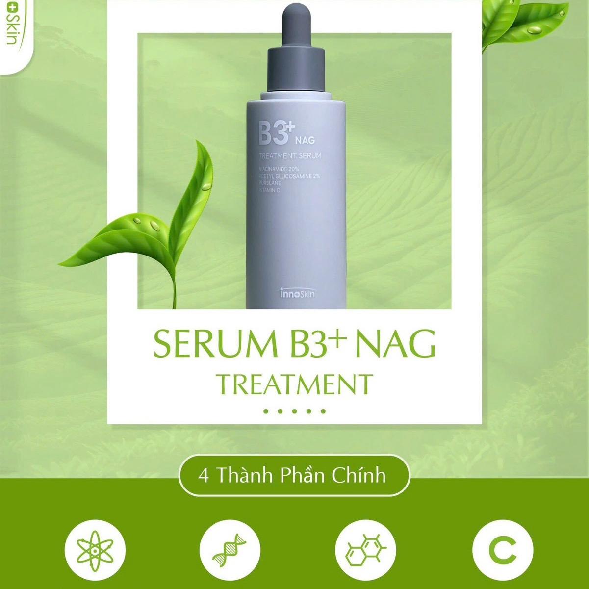Tinh chất Innoskin B3+ Nag Treatment Serum Skincare