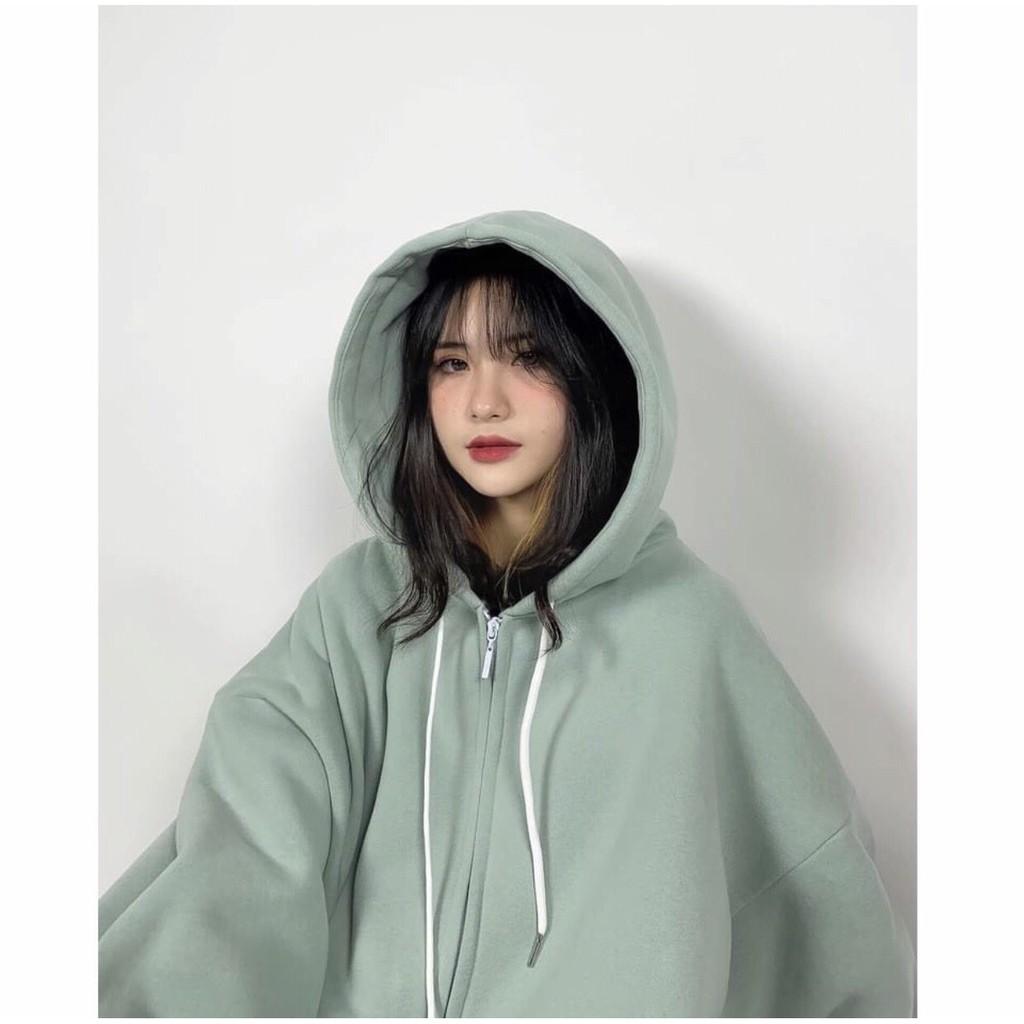 Áo KHOÁC Hoodie LỬNG CUTE Nữ Ulzzang Unisex 1hitshop