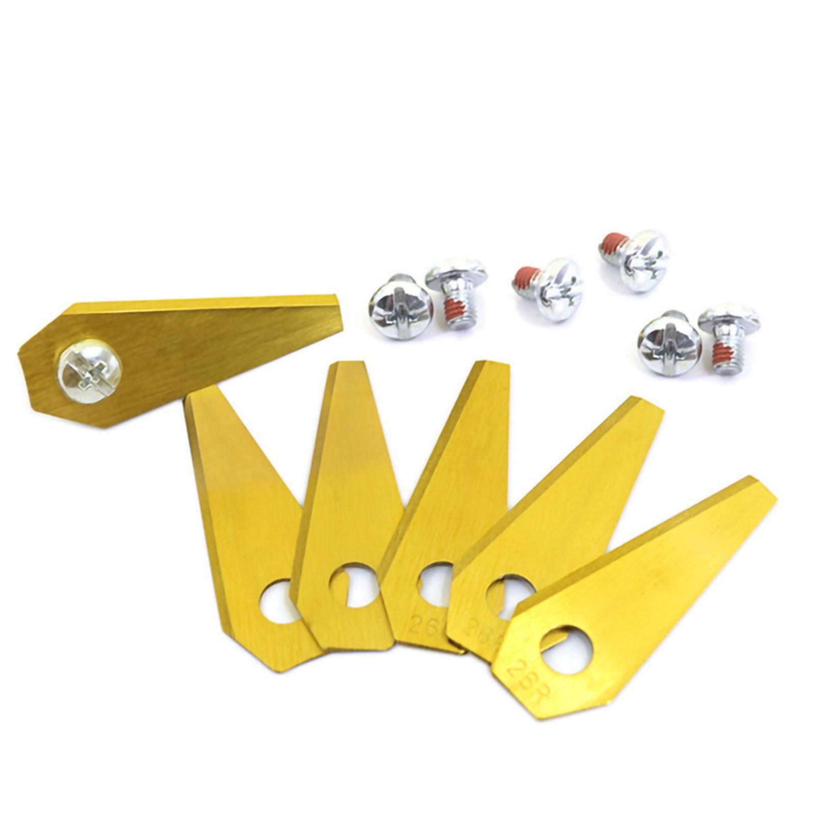 Lưỡi dao 18 chiếc Thép không gỉ + Vít 18 chiếc Thay thế cho Máy cắt