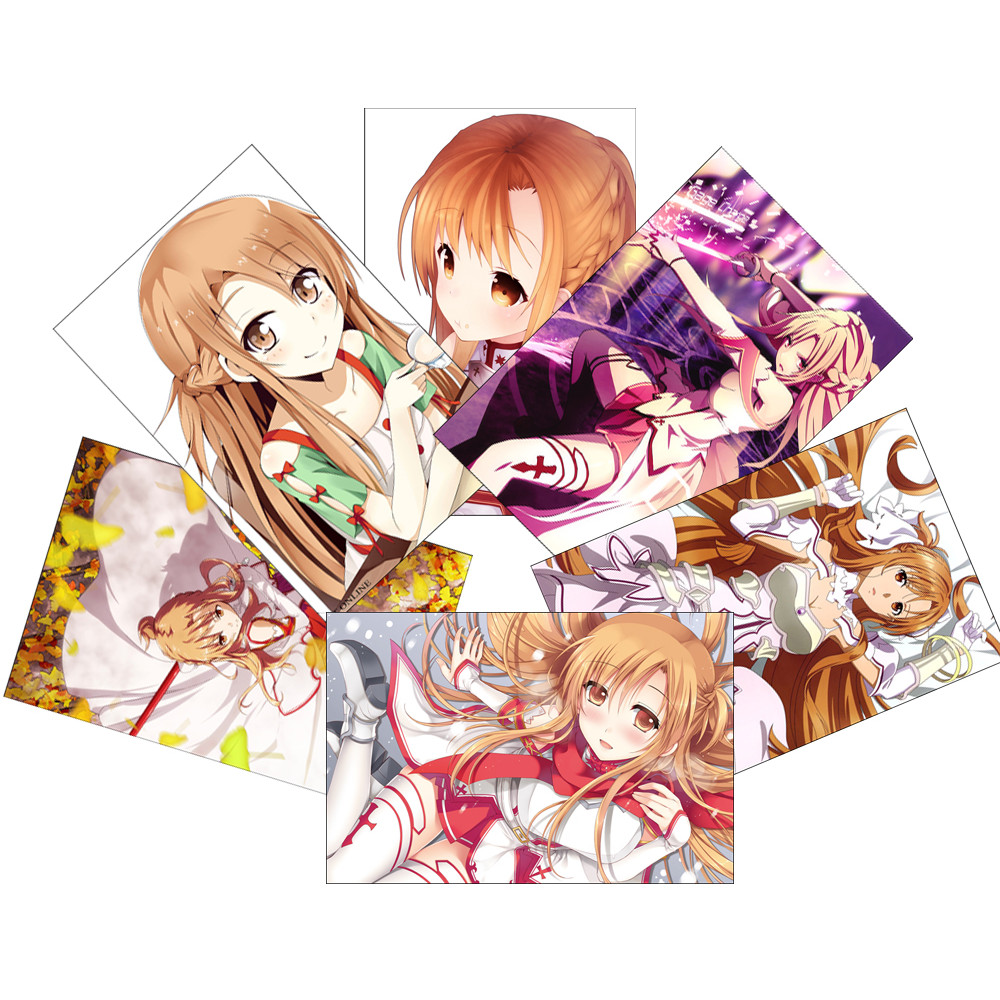 Tranh Poster SET 3 tấm Sword Art Online ANIME MANGA A4 tấm khác nhau