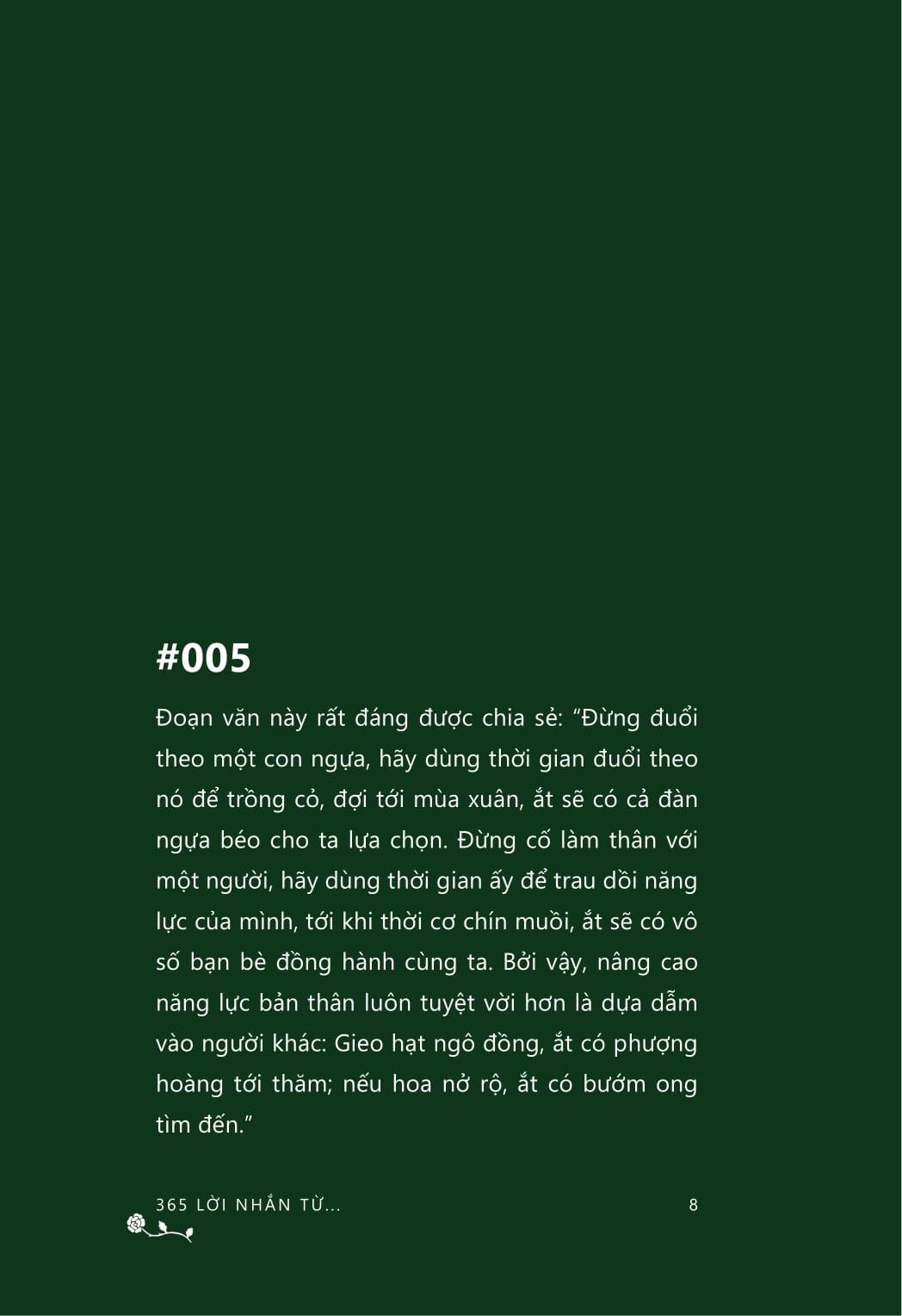 365 Lời Nhắn Từ Vãn Tình - Chúc Các Bạn Hạnh Phúc Như Ý