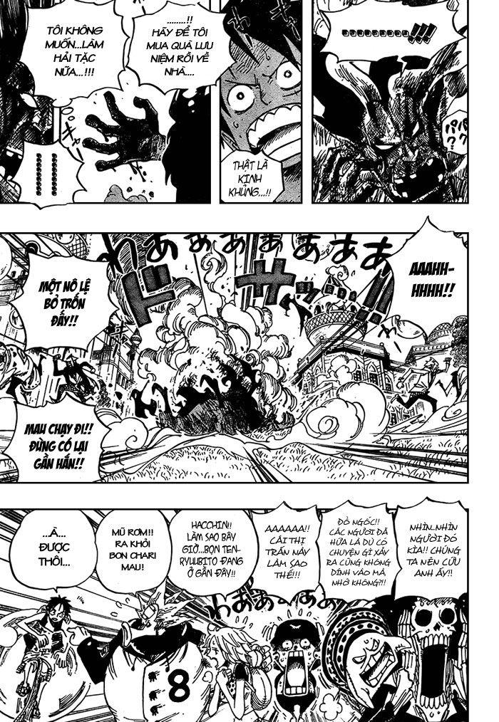 đảo hải tặc - one piece chapter 497 17