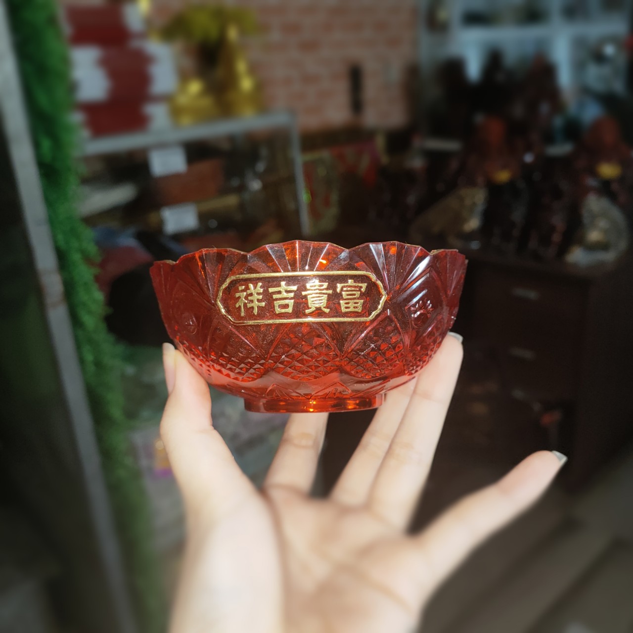 Đồ cúng nhựa cứng cúng Phật - thờ cúng