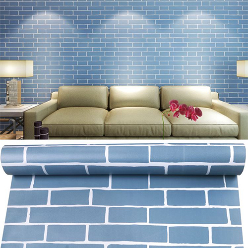10m Decal giấy dán tường sẵn keo chống thấm nước 0.45m