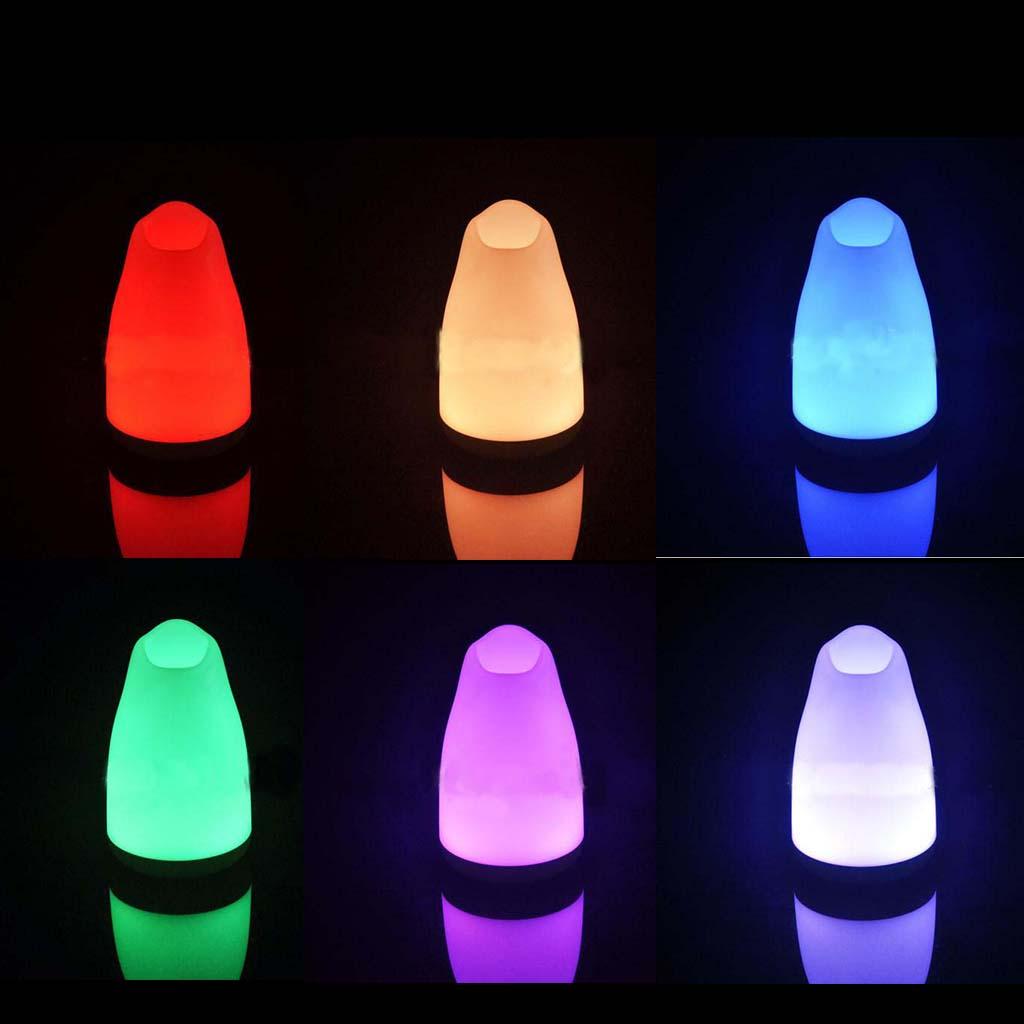 LED RGB Voice Control Night Light Wireless Dimmable Lighting Decoration