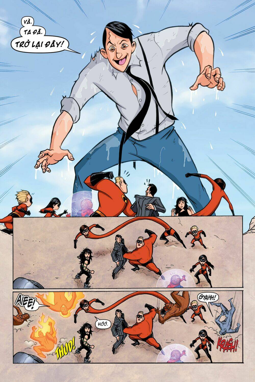 the incredibles | gia đình siêu nhân chapter 7 9
