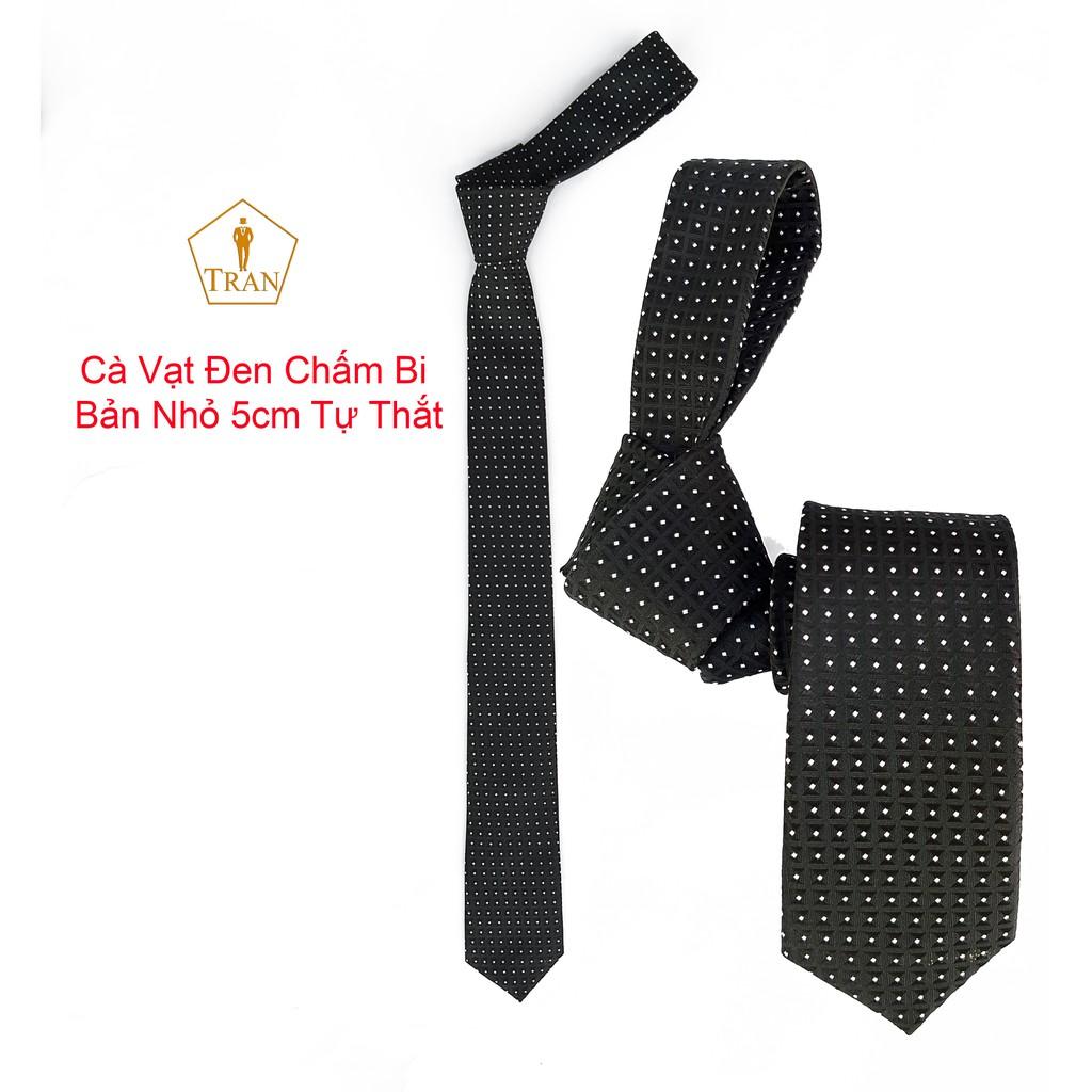 Cà Vạt, Caravat, Ca vat Đen Nam Bản Nhỏ, Bản To Cao Cấp