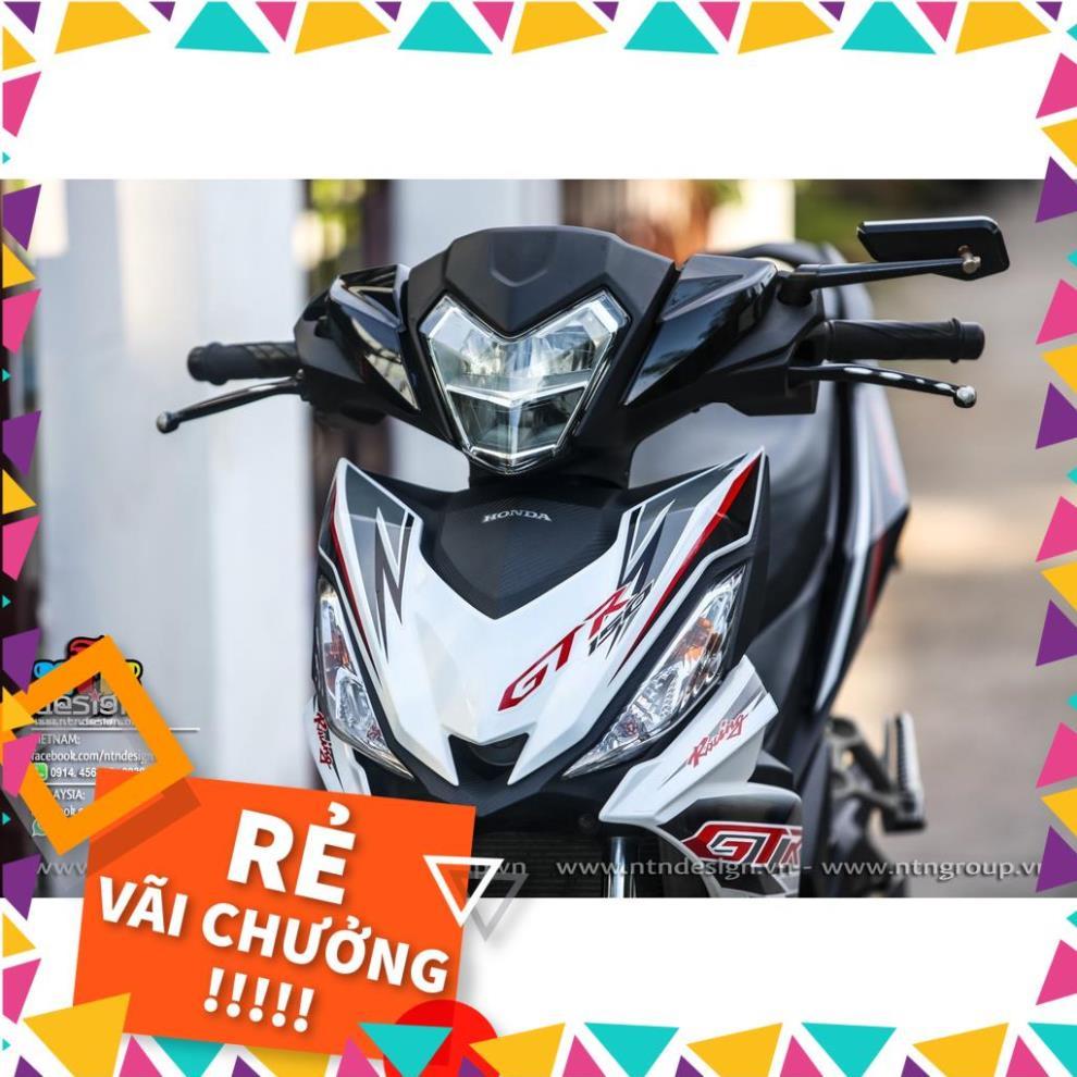 Tem Rời Winner V1 Mẫu GTR Đen Đỏ Trắng