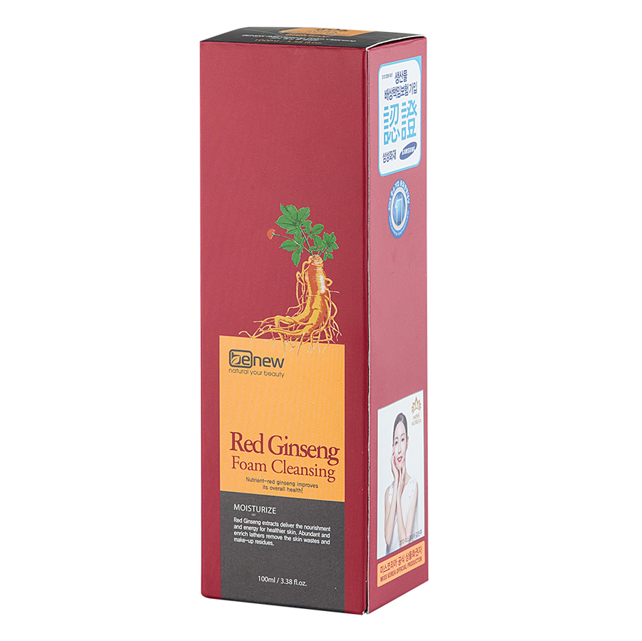 Sữa Rửa Mặt Sâm Đỏ Benew Red Ginseng (100ml)