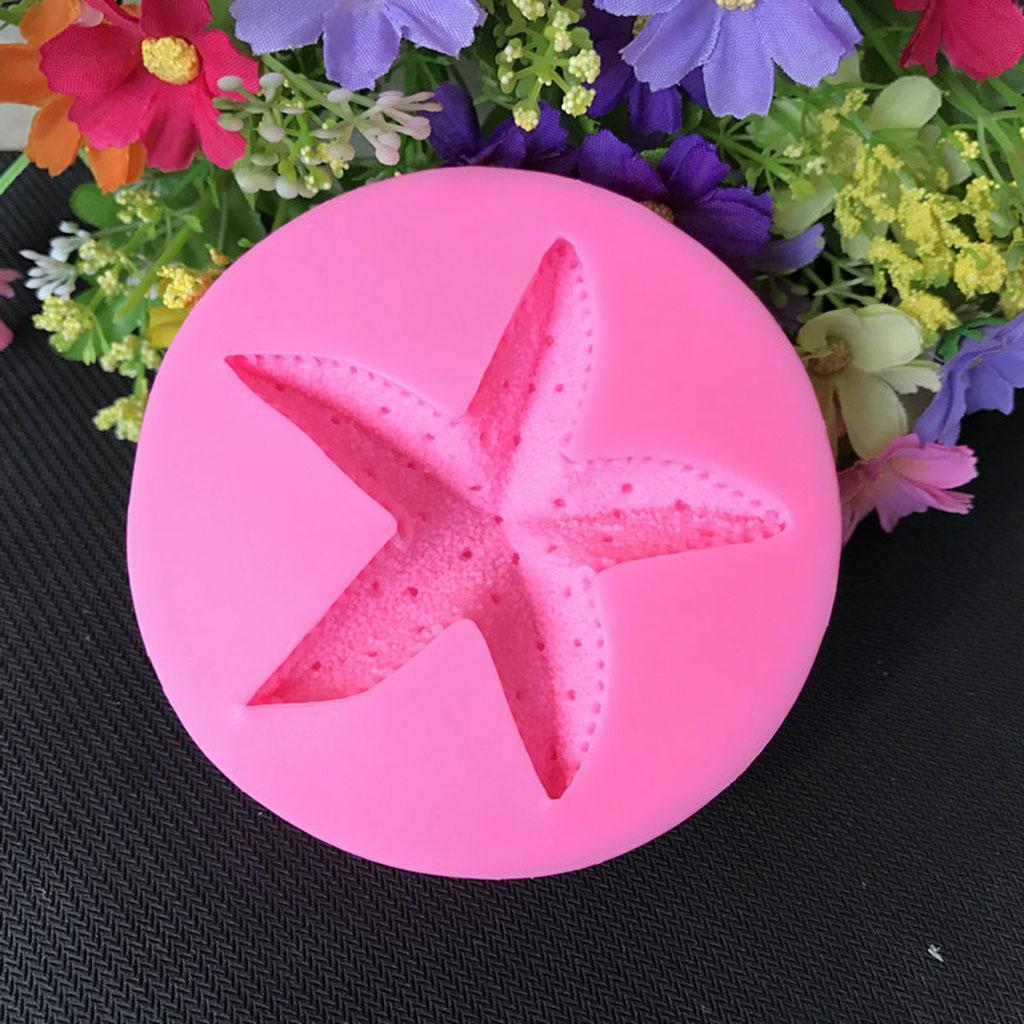 Starfish Silicone Mould Fondant Cake Mold DIY Baking Tool