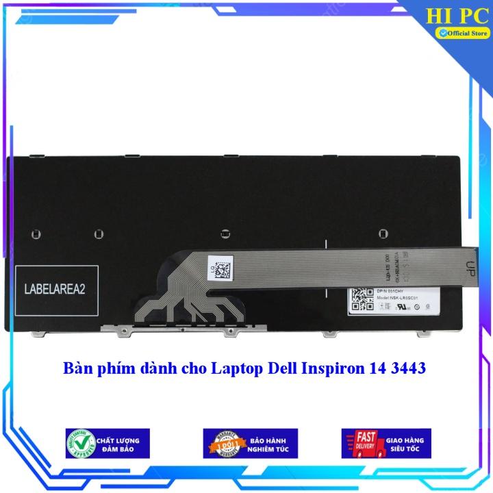 Bàn phím dành cho Laptop Dell Inspiron 14 3443 - Hàng Nhập Khẩu