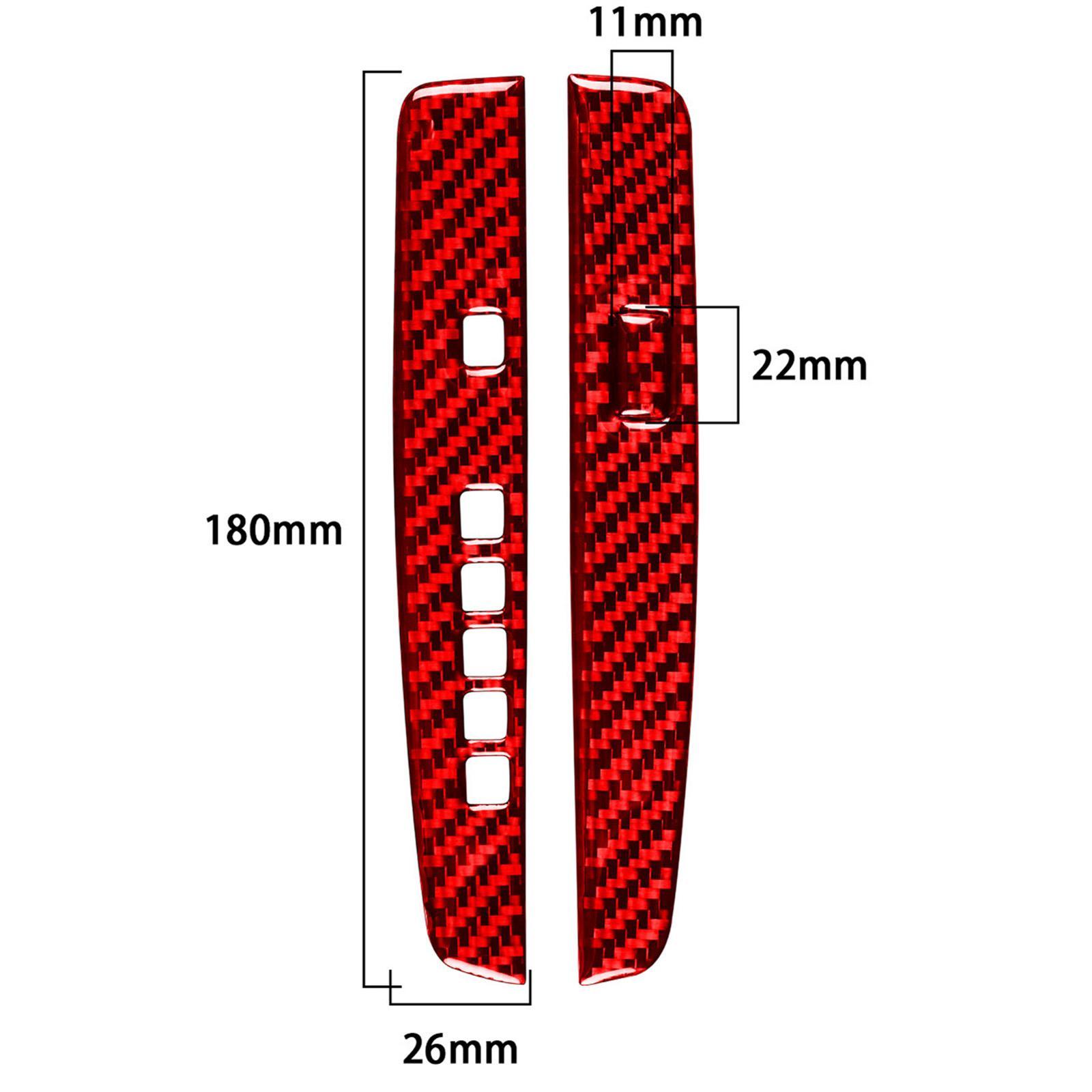 2Pcs Gear  Panel Cover Replacement for   2013-2017