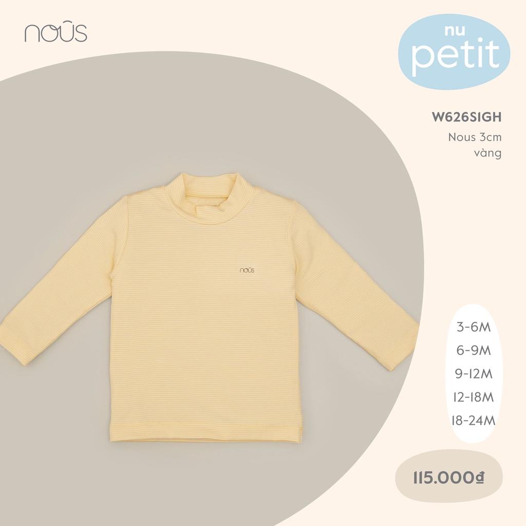 NO.US 18-24m ÁO GIỮ NHIỆT CỔ 3CM CHO BÉ TRAI VÀ BÉ GÁI SIZE