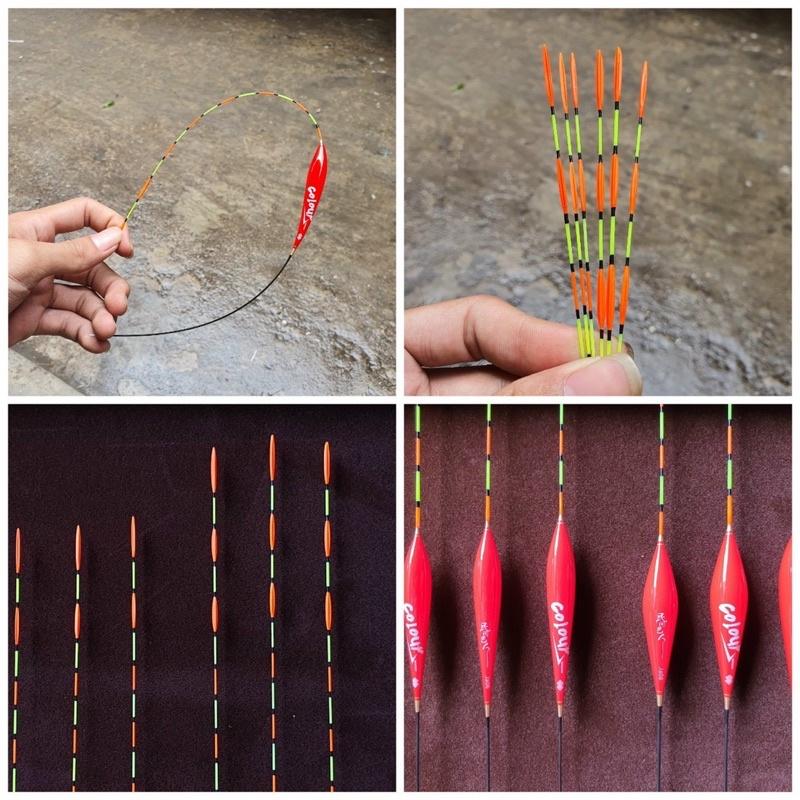 Phao câu cá colour tăm to