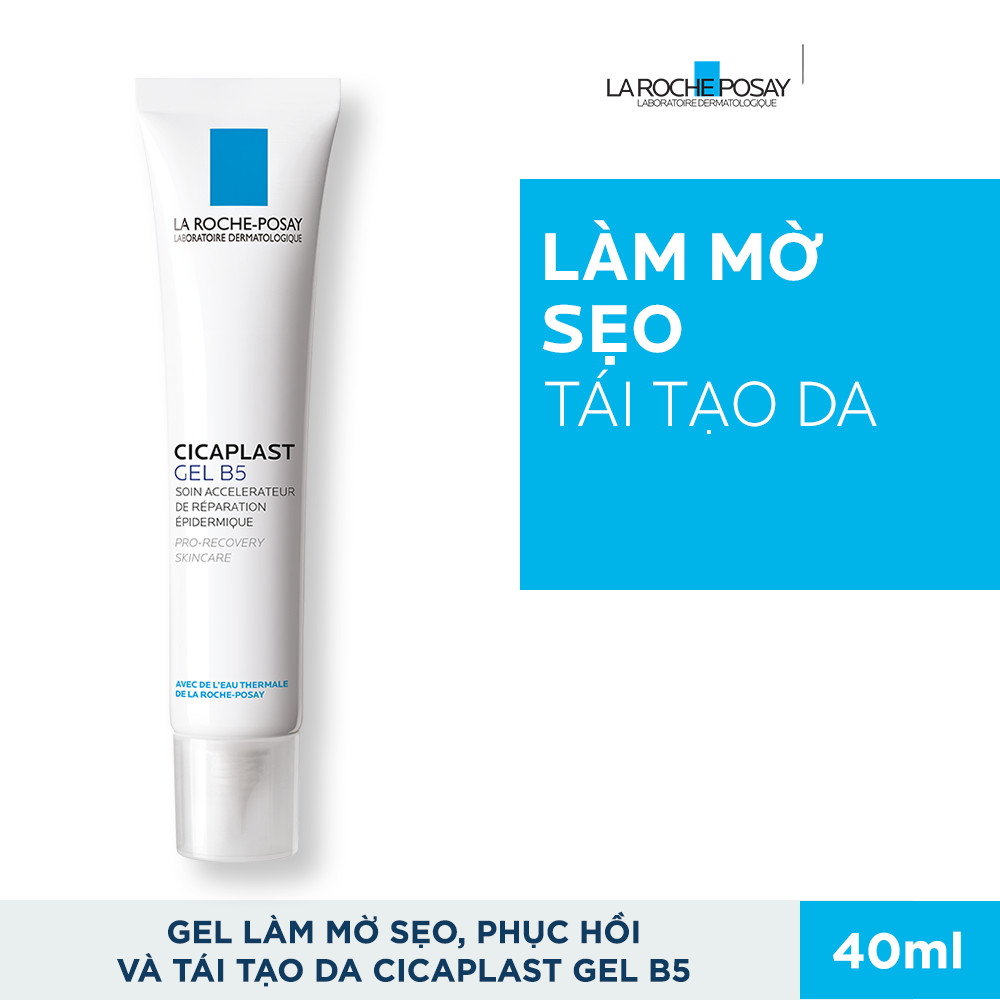 Kem Dưỡng Dạng Gel Giúp Làm Mờ Sẹo Hỗ Trợ Phục Hồi Và Tái Tạo Da La Roche Posay Cicaplast Gel B5 40ml