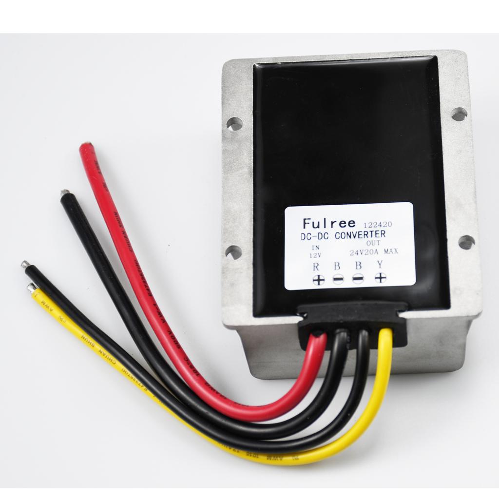 12V To 24V 20A 480W Voltage Reducer DC DC Step UP Converter