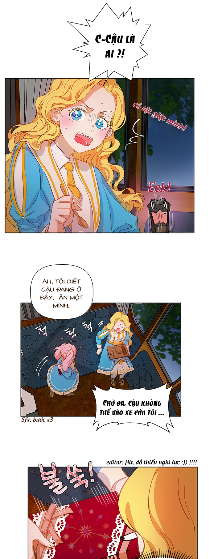 nhà nguyên tố tóc vàng chapter 18 22