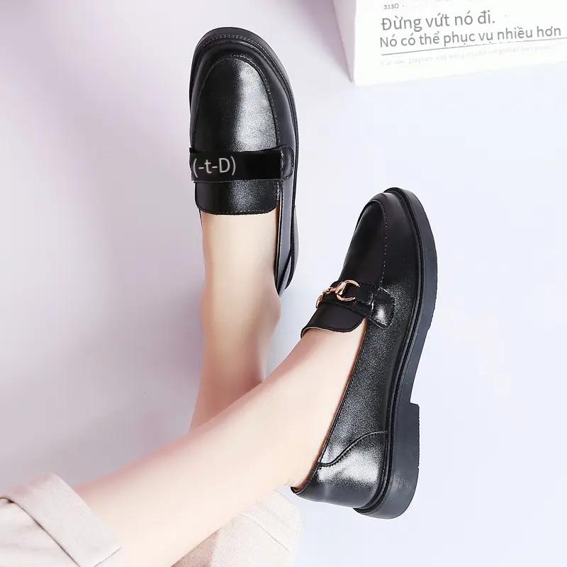 Khuyến mại giày da giày công sở giày thoáng khí giày đôi giày tại chỗ chống mài mòn