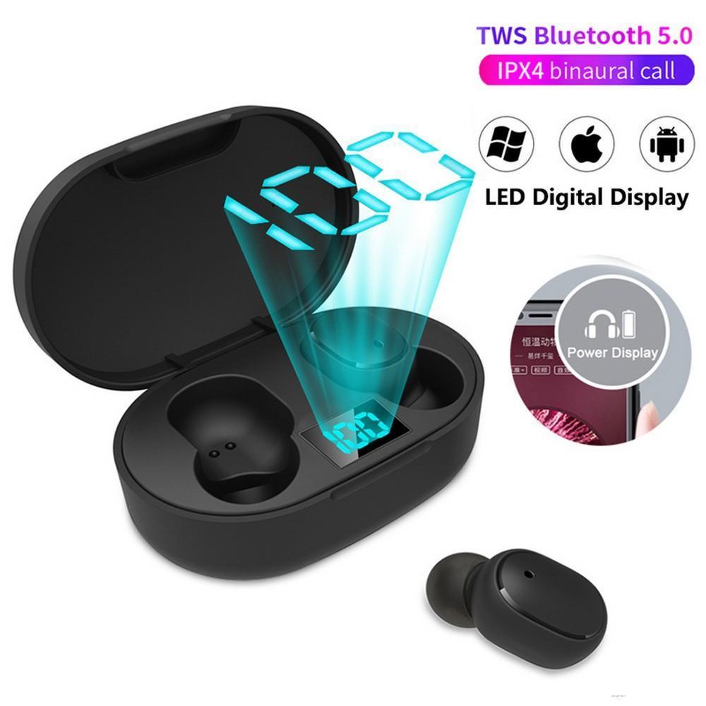 Tai Nghe Bluetooth Không Dây E6s A6S TWS Có Micro