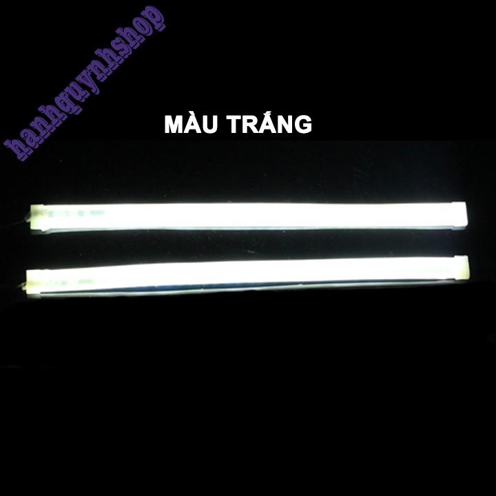 Bộ Led Dây Độ Mí Ngoài Đèn Pha Ô Tô 2 IN 1 60cm Xi Nhan Chạy Đuổi