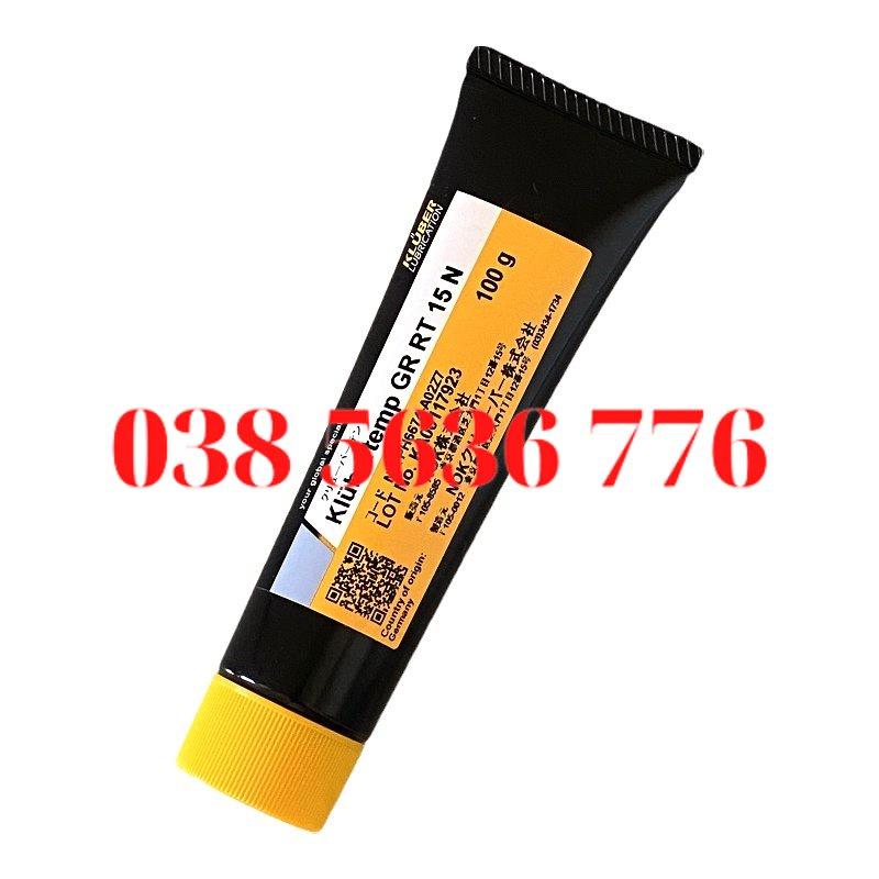 Kluber temp Gr RT 15 N Mỡ Bôi Trơn Perfluoropolyte 100G