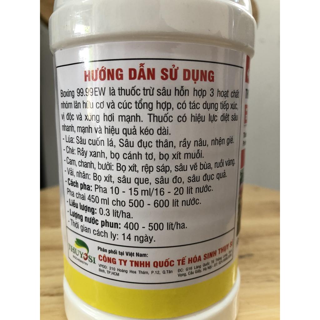 Chế phẩm trừ bù lạch (Bọ trĩ), rầy rệp, sâu đục quả, sâu ăn lá Boxing 450ml