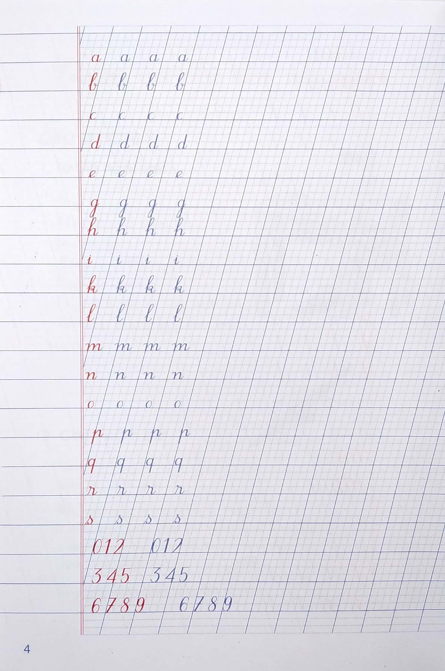 Luyện Chữ Đẹp Chữ Nghiêng Nét Thanh, Đậm