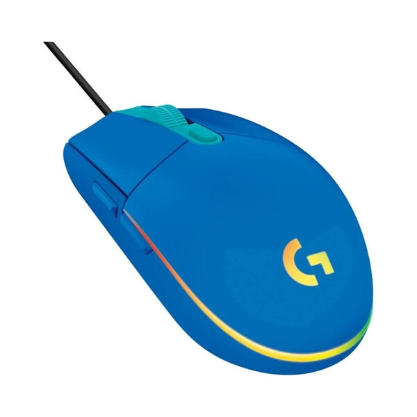 Chuột Gaming có dây Logitech G203 Màu Xanh (910-005798)- Hàng chính hãng