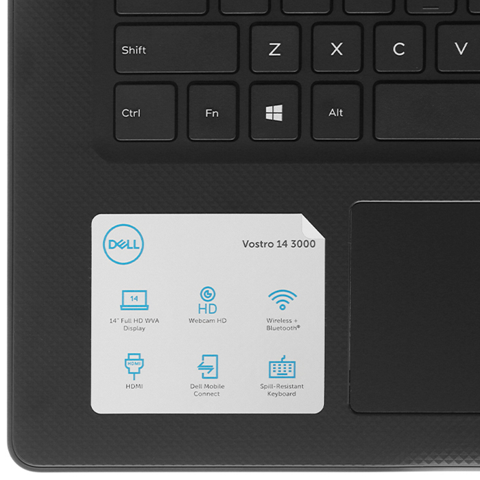 Laptop Dell Vostro 3491 70223127 (Core i3-1005G1/ 4GB RAM/ 256GB SSD/ 14FHD Win10) - Hàng Chính Hãng