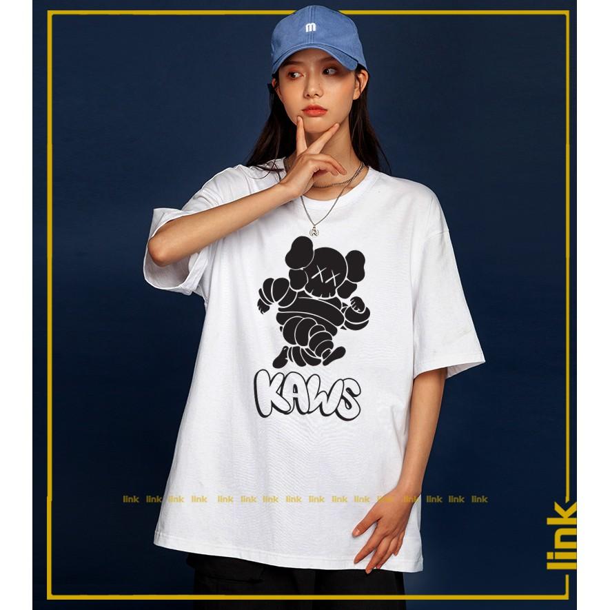 Áo thun KAWS BÉO siêu đáng yêu tay lỡ form rộng