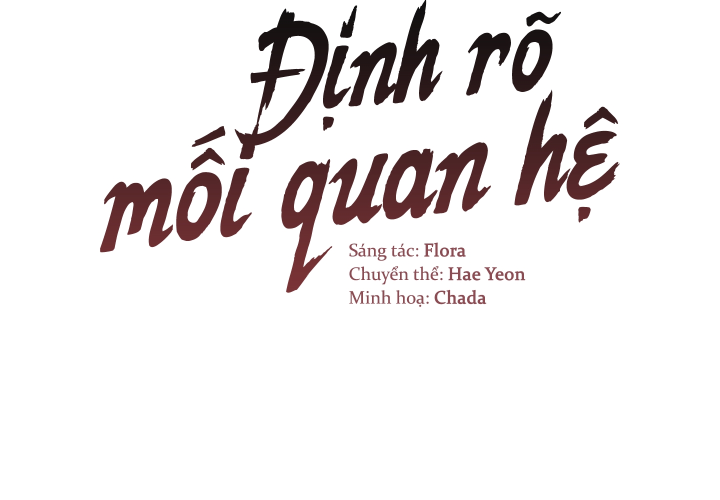 định rõ mối quan hệ chapter 15 64