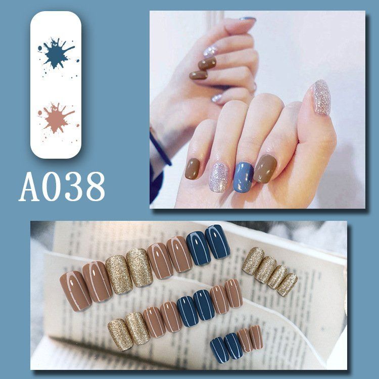 Móng giả, set 24 nail giả họa tiết 3D nghệ thuật nhiều hình siêu cute MG11