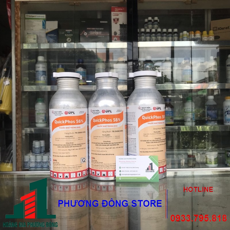 Thuốc khử trùng kho hiệu quả Quickphos56%
