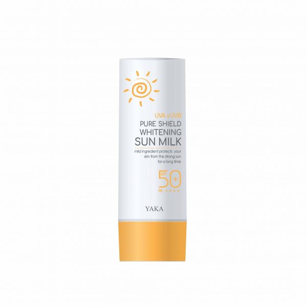 Sữa chống nắng dưỡng trắng Yaka Hàn Quốc Pure Shield Whitening Sun Milk SPF 50+/ PA++++