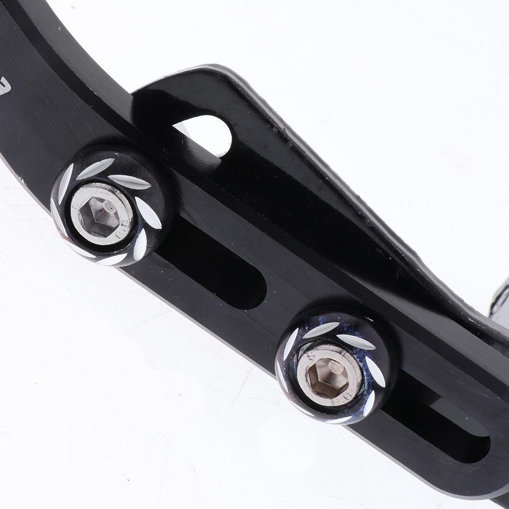 CNC Alloy Folding Gear Shift Shifter Lever for Motorcycle Scooter Black+Red
