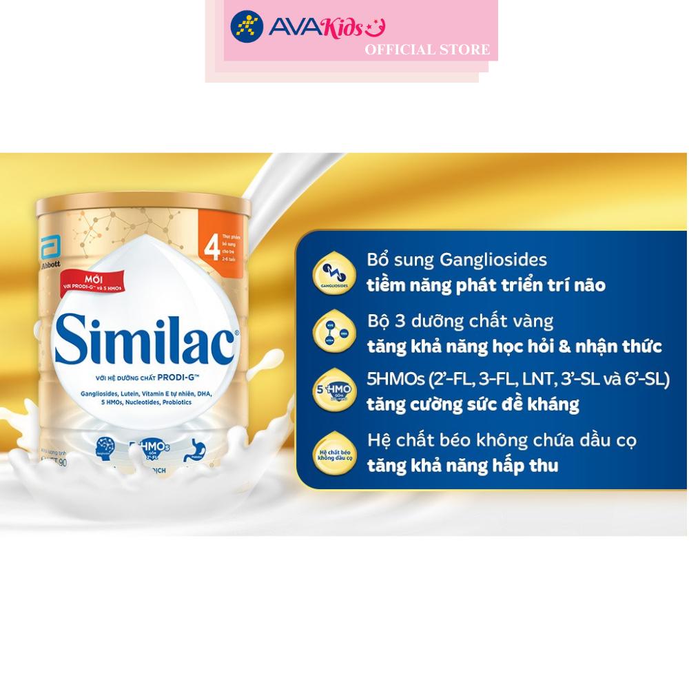 Sữa bột Similac 5G số 4 900g (2 - 6 tuổi)
