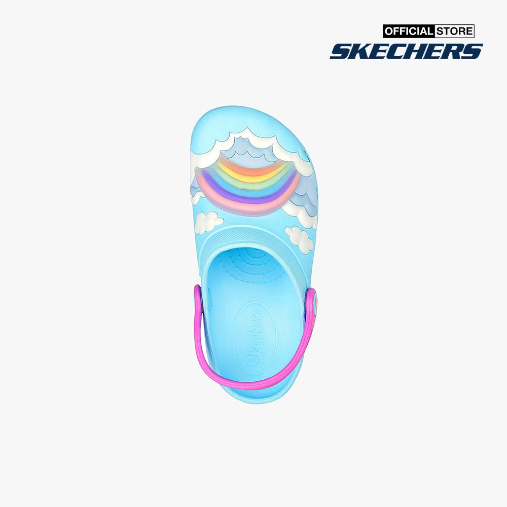 SKECHERS - Giày đế bệt nữ mũi tròn phối quai Heart Charmer 308027L