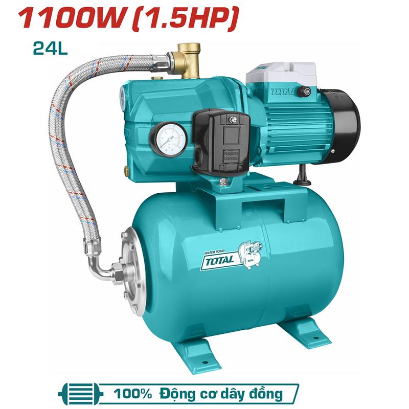 MÁY BƠM NƯỚC 1100W TOTAL TWP411006 - HÀNG CHÍNH HÃNG