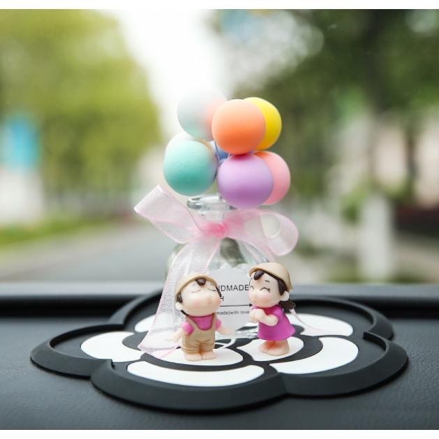Set decor búp bê trang tri taplo ô tô, táp lô xe hơi- Hoàng Đông shop