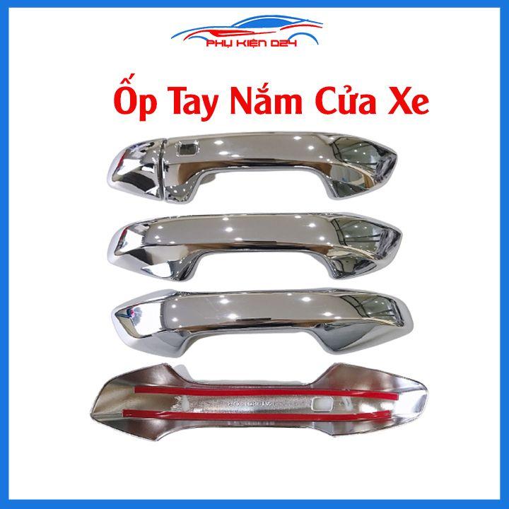 Ốp tay hõm Cerato 2019-2020-2021-2021 vân carbon, mạ crom chống trầy bảo vệ cửa xe ô tô