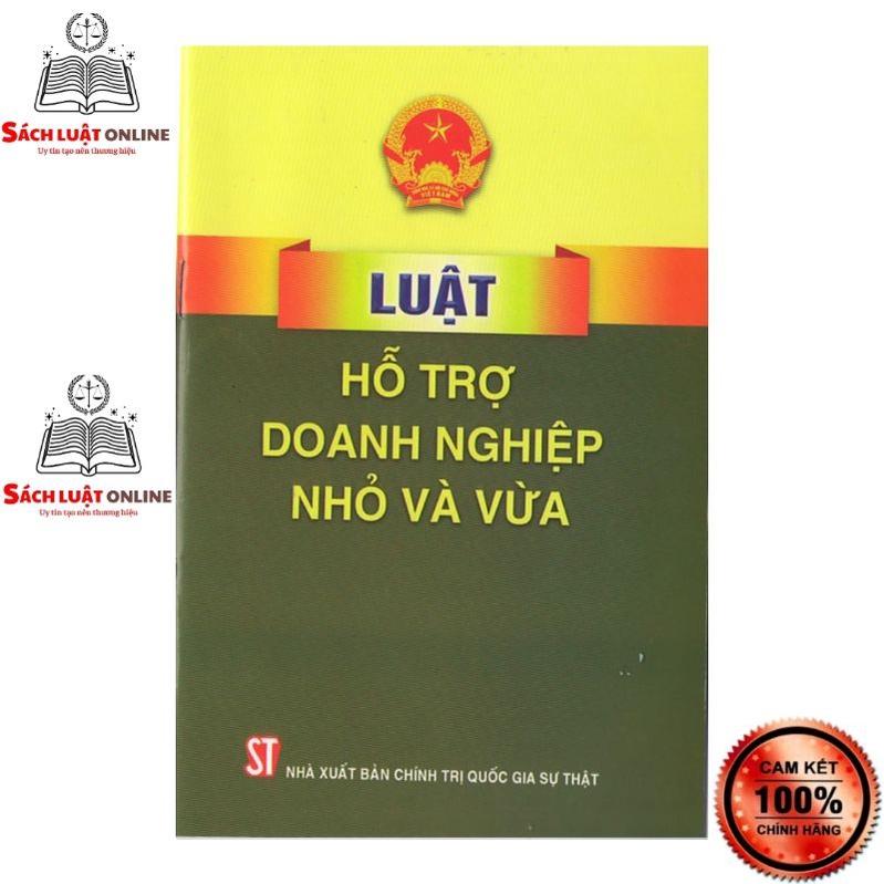 Sách - Luật hỗ trợ doanh nghiệp vừa và nhỏ