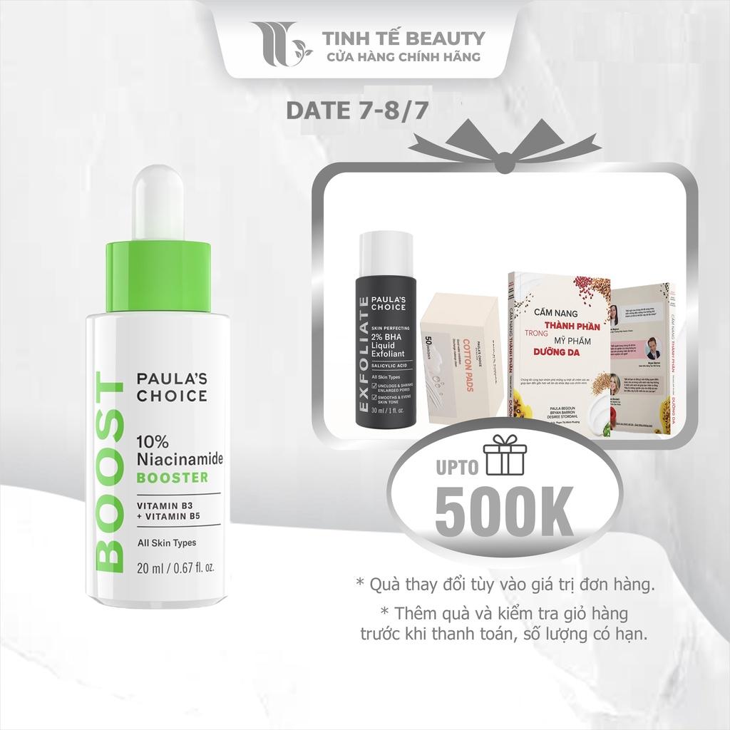 Tinh chất làm se lỗ chân lông và săn chắc da Paula's Choice 10% Niacinamide Booster 20ml