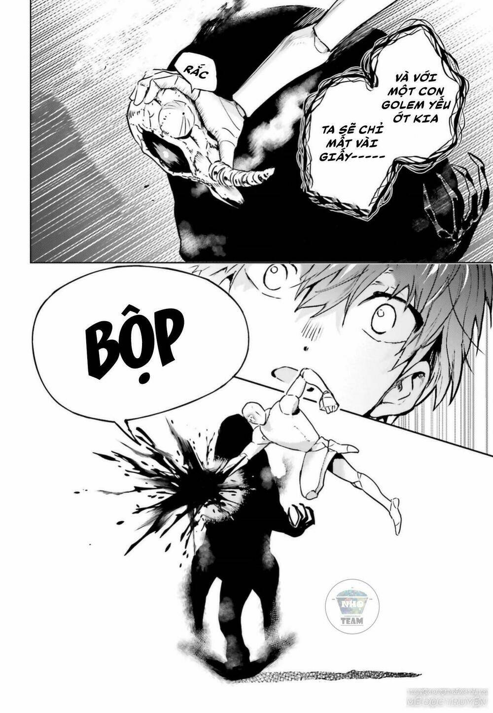 the sorcerer king of destruction and the golem of the barbarian queen chapter 4 21