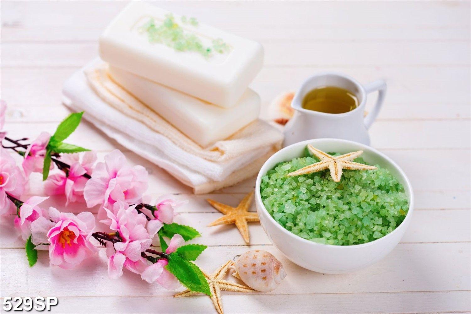 TRANH DÁN TƯỜNG 3D SPA NHẸ NHÀNG SP529 - TRANH NAIL - PHUN XĂM - SALON TÓC - NỐI MI - YAN SHOP