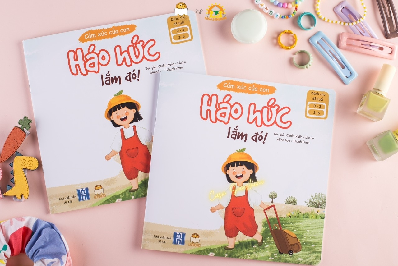 Combo 2 Cuốn Hồi Hộp và Háo hức  (Bộ Sách Cảm Xúc Của Con) - Sách Đọc To Cho Bé 0-3-4-5-6 Tuổi