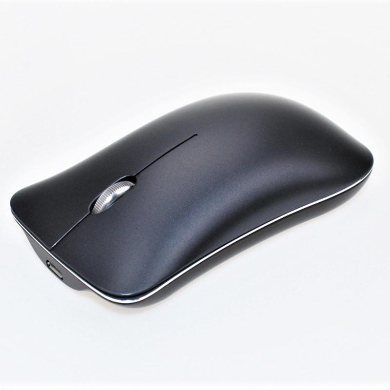 Sữa Ong Chúa Lược Bluetooth 5.0 Chuột USB Không Dây Hợp Kim Nhôm Sạc Chuột Bluetooth 5.0 + 3.0 + Chuột Không Dây 2.4G im Lặng