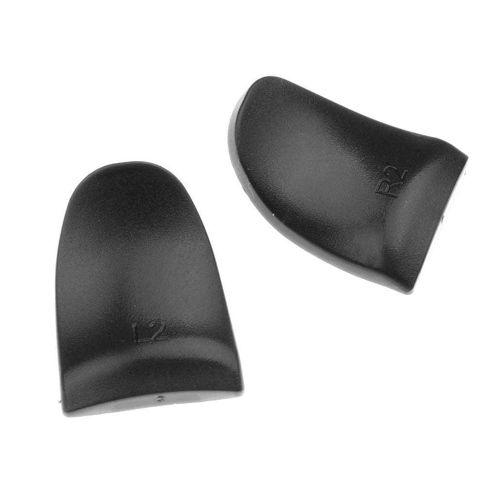 Replacement L2 R2 Add-on Extended  Buttons for Sony PS4 Console Black