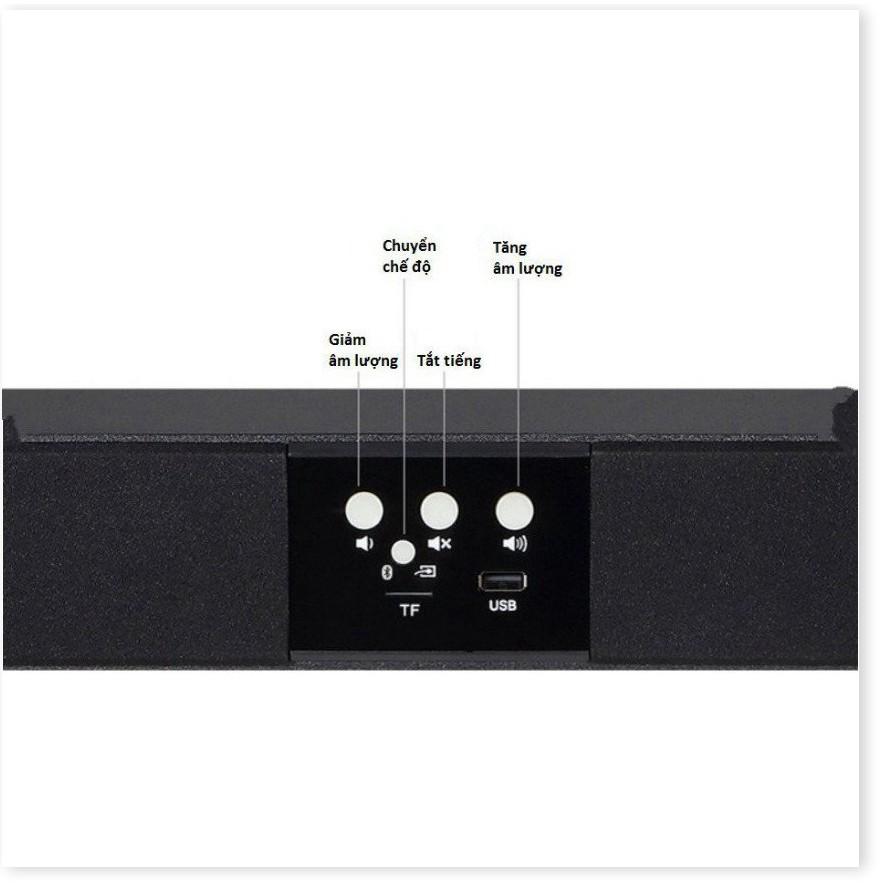 ️ Loa bluetooth Soundbar 5.1 âm thanh 3D 8 loa kép 60w AMOI