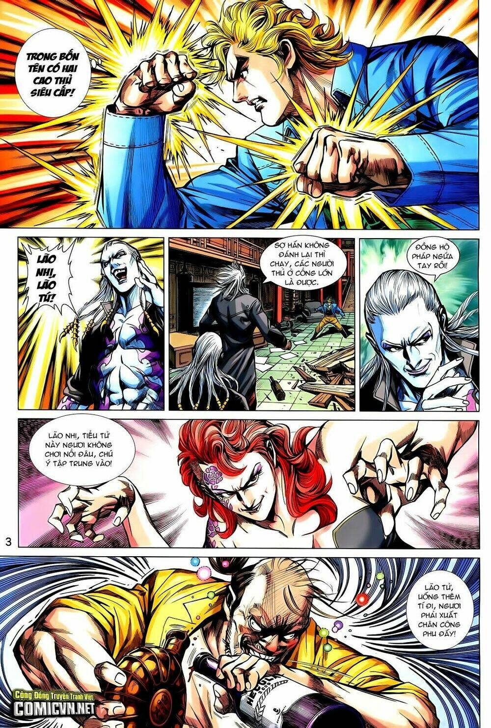 tân tác long hổ môn chapter 728 3